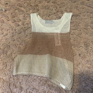 crocheted tank